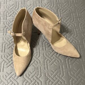 Free People Tan Suede Women's Heels